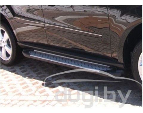 Защита порогов подножки SAPFIRE для Volkswagen Amarok